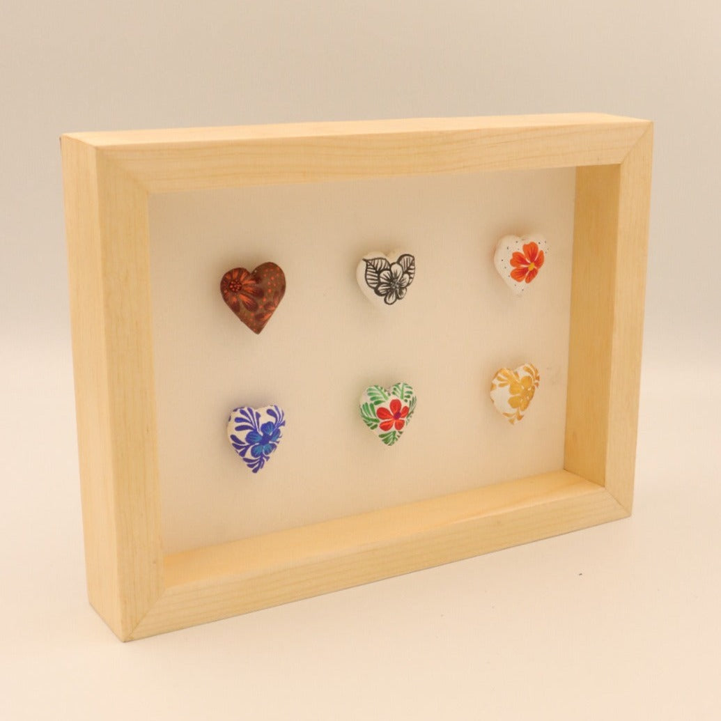 mini alebrije hearts