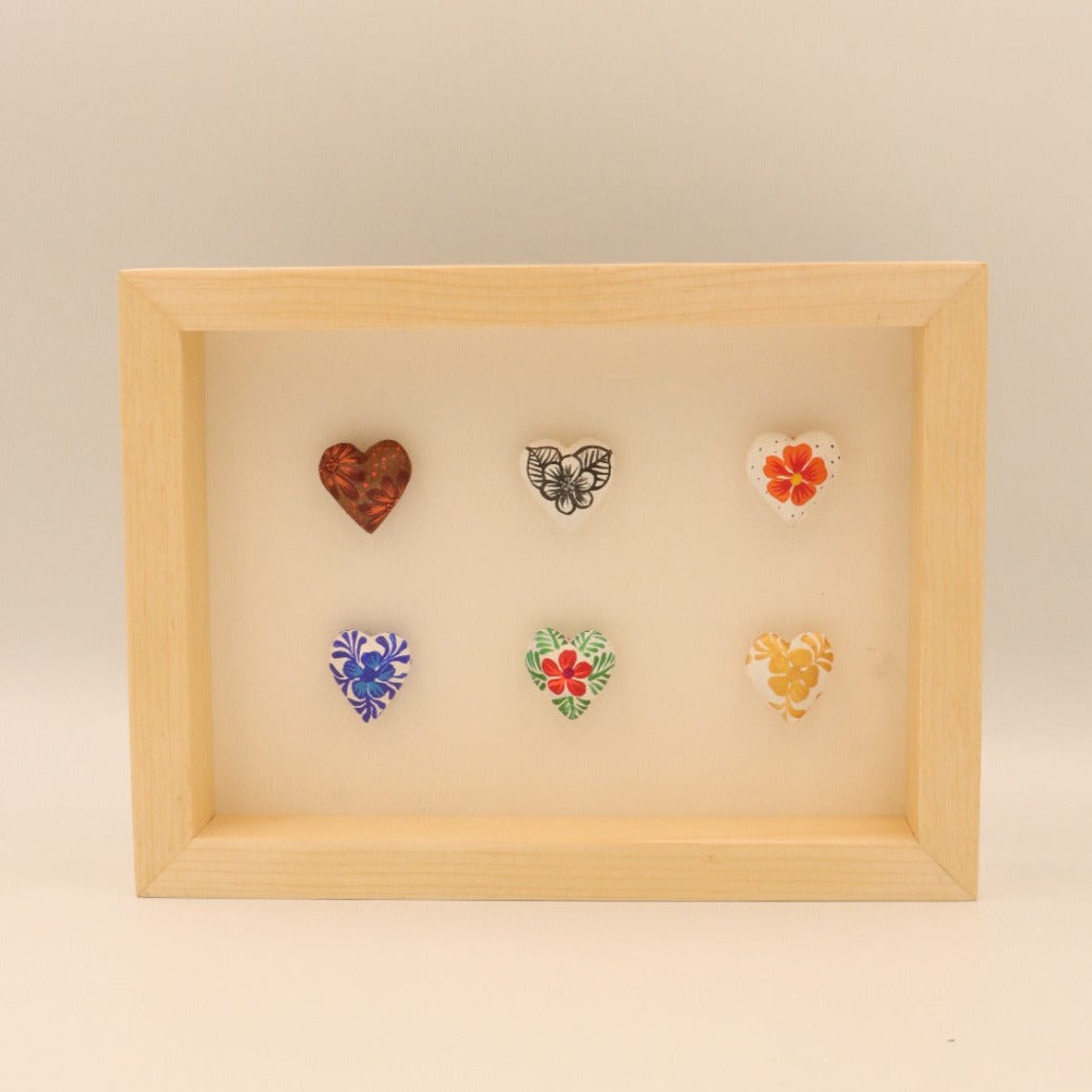 mini alebrije hearts